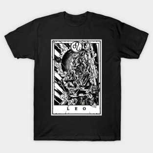 Leo Zodiac Tarot T-Shirt